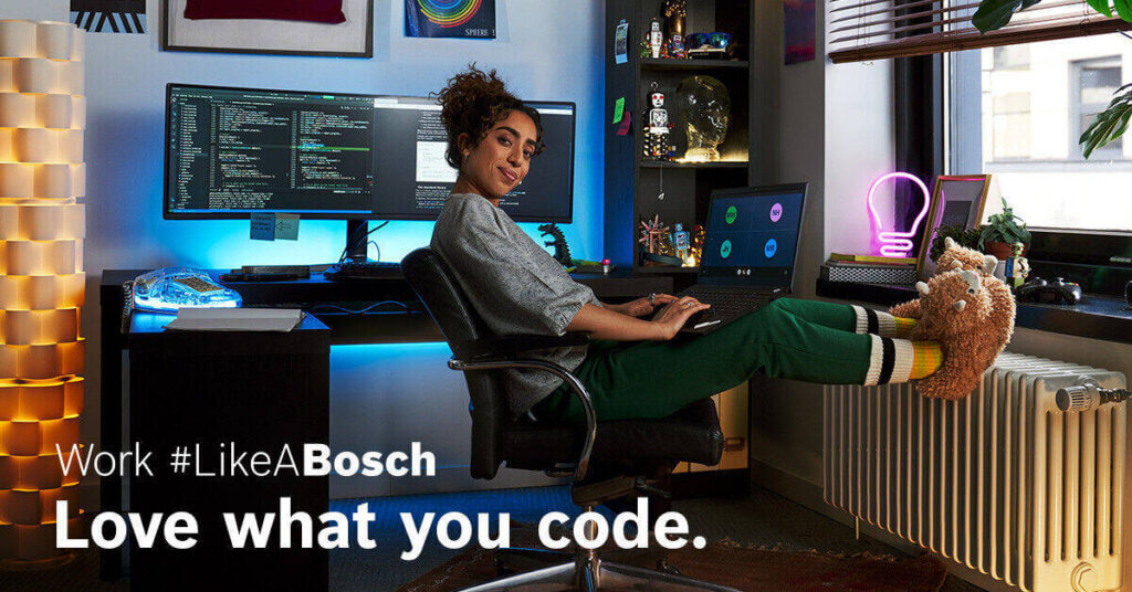 Work #LikeABosch Love what you code.