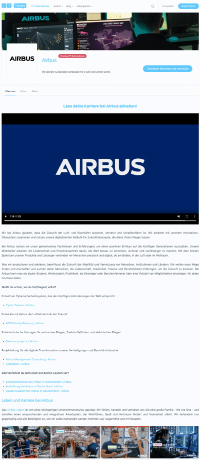 Unternehmensprofil Airbus